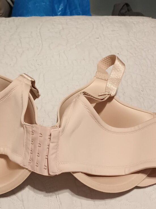 NEW Vanity Fair Lingerie® Beauty Back Back Smoother Full-Figure Bra Damask 44C - Picture 5 of 8